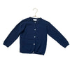 Little English Navy Cotton Cardigan Sweater - Size 4Y