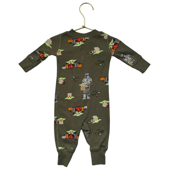 Hanna Andersson x Star Wars Baby Yoda Halloween One-Piece - Size 0-3 Mo