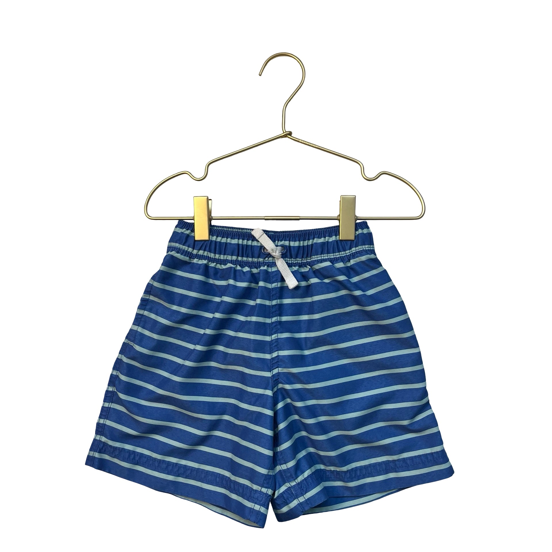 Hanna Andersson Blue Striped Swim Suit - Size 4