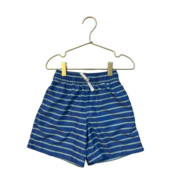 Hanna Andersson Blue Striped Swim Suit - Size 4