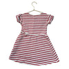 Baby Gap x Disney Red & Ivory Striped Minnie Mouse Applique Dress - Size 4