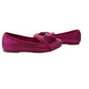 L'Amour Pink Metallic Loafers - Size 11
