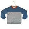 Crewcuts Gray, Blue, Orange Sweatshirt - Size S 6-7