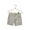Vineyard Vines Light Khaki & Pastel Embroidered Whale Shorts - Size 2T