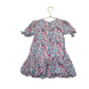 Egg Pink & Teal Flower Print Dress - Size 3T