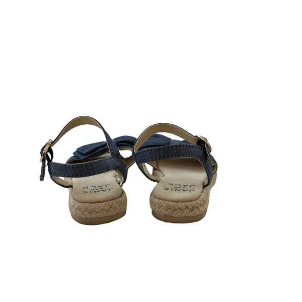 Janie and Jack Chambray Sandals - Size 6