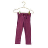 Zara Plum Ribbed Leggings - Size 18-24 Mo