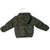 North Face Reverisle Olive Puffer & Camo Hooded Jacket - Size 12-18 Mo ESTIMATED