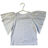 Molo White Eyelet Sleeve Shirt - Size 6