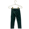 Tea Collection Green Velour Leggings - Size 12-18 Mo