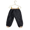 Zara Black Quilted Joggers - Size 2/3