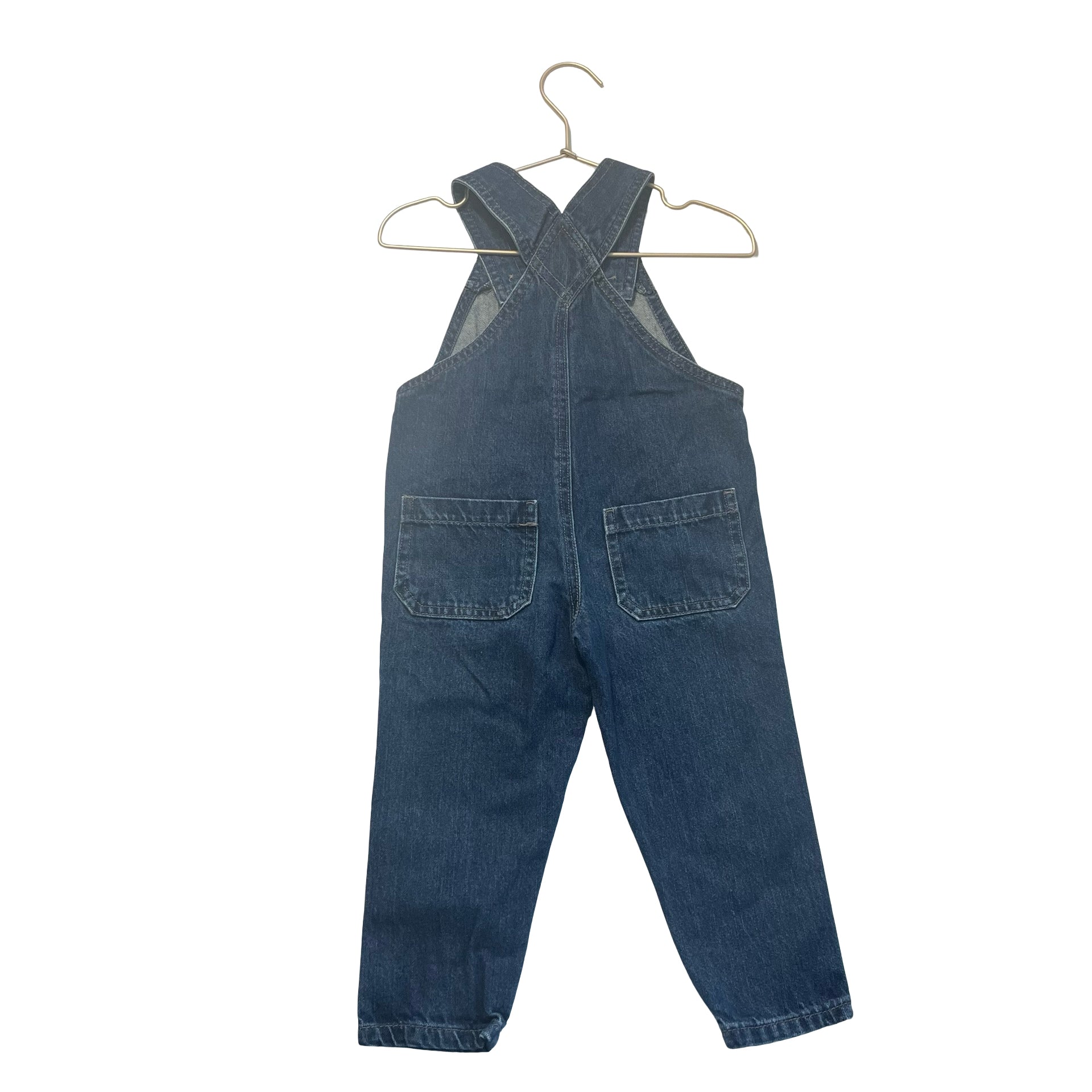 Bout'Chou Denim Overalls - Size 24 Mo