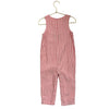 Baby Boden Red Striped Seersucker Smocked Bunny Overalls - Size 18-24 Mo