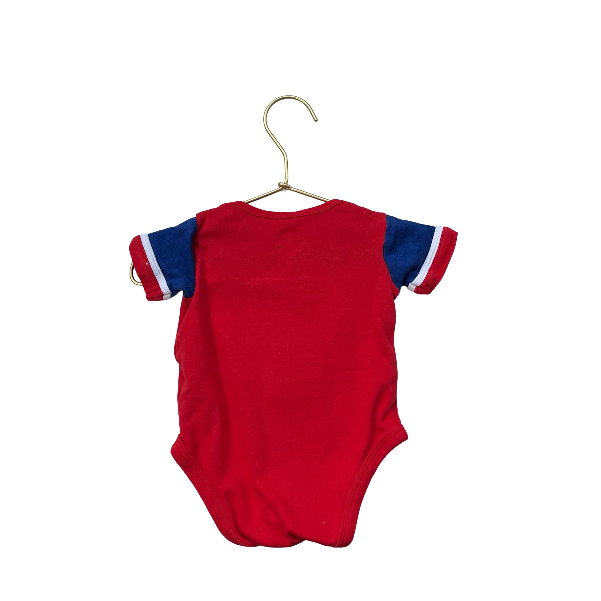 NHL New York Rangers Red & Blue Onesie Bodysuit - Size 3-6 Mo