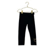 Nike Black & Gold Logo Leggings - Size 3T