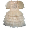 Tutu Du Monde Blush Beaded & Tulle Dress - Size 8-9