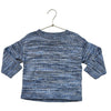 Arket Blue Space-Dye Cotton Sweater - Size 2-4Y