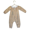 Feather Baby Yellow Floral One-Piece - Size 6-9 Mo