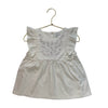 Sammy + Nat Ivory Embroidered Top - Size 4