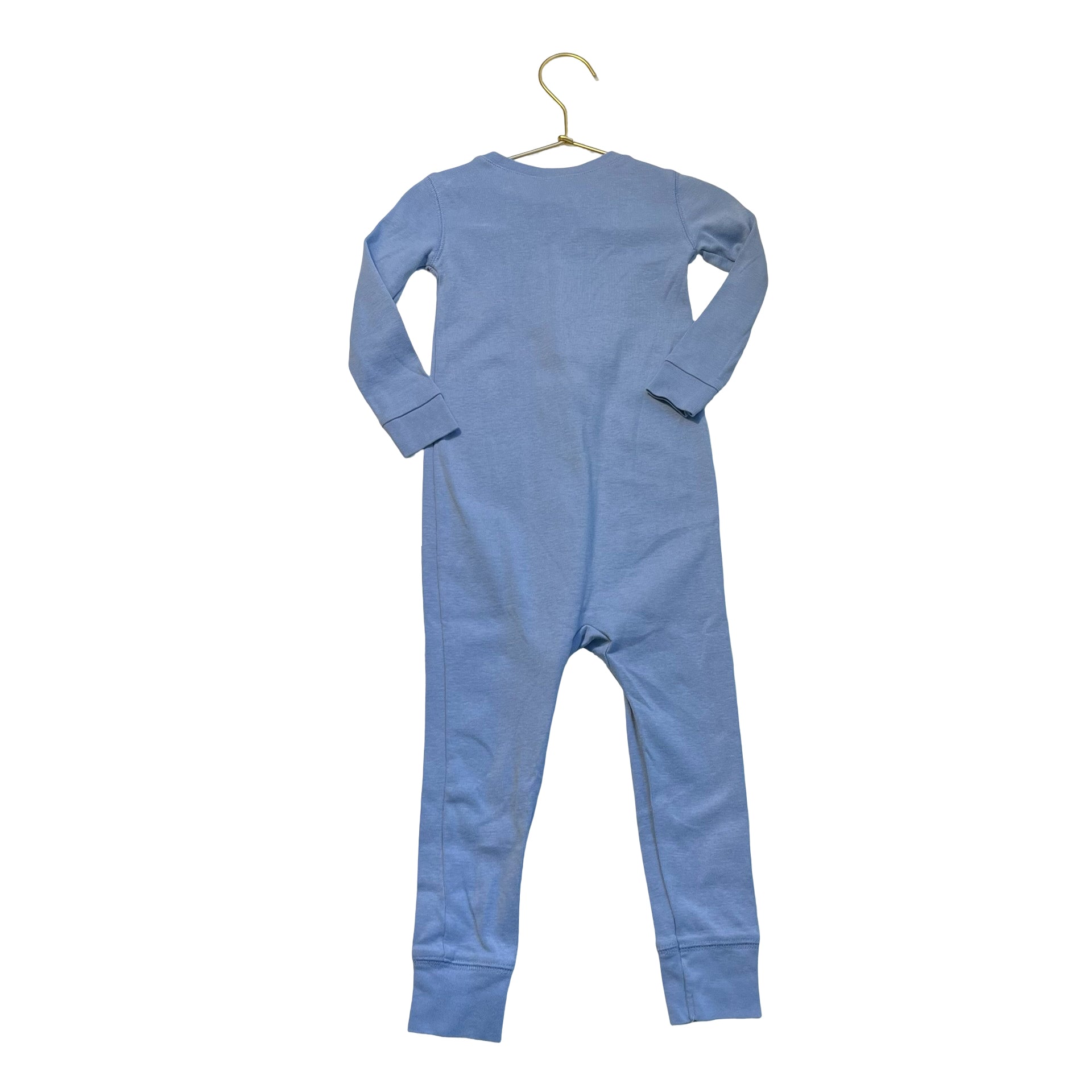 Primary Periwinkle Blue One-Piece PJs - Size 18-24 Mo