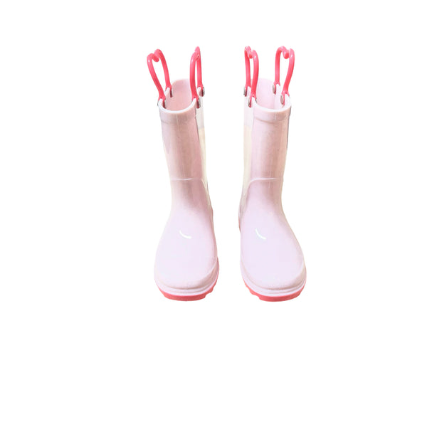 Stelle Pink Sparkle Rain Boots - Size 8