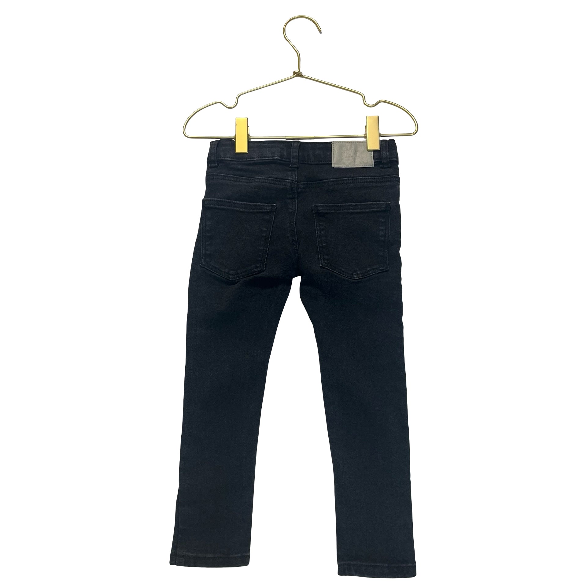Zara 'The Skinny Pant' Black Denim Jeans - Size 3-4
