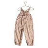 Boden Pink Floral Corduroy Overalls - Size 2/3