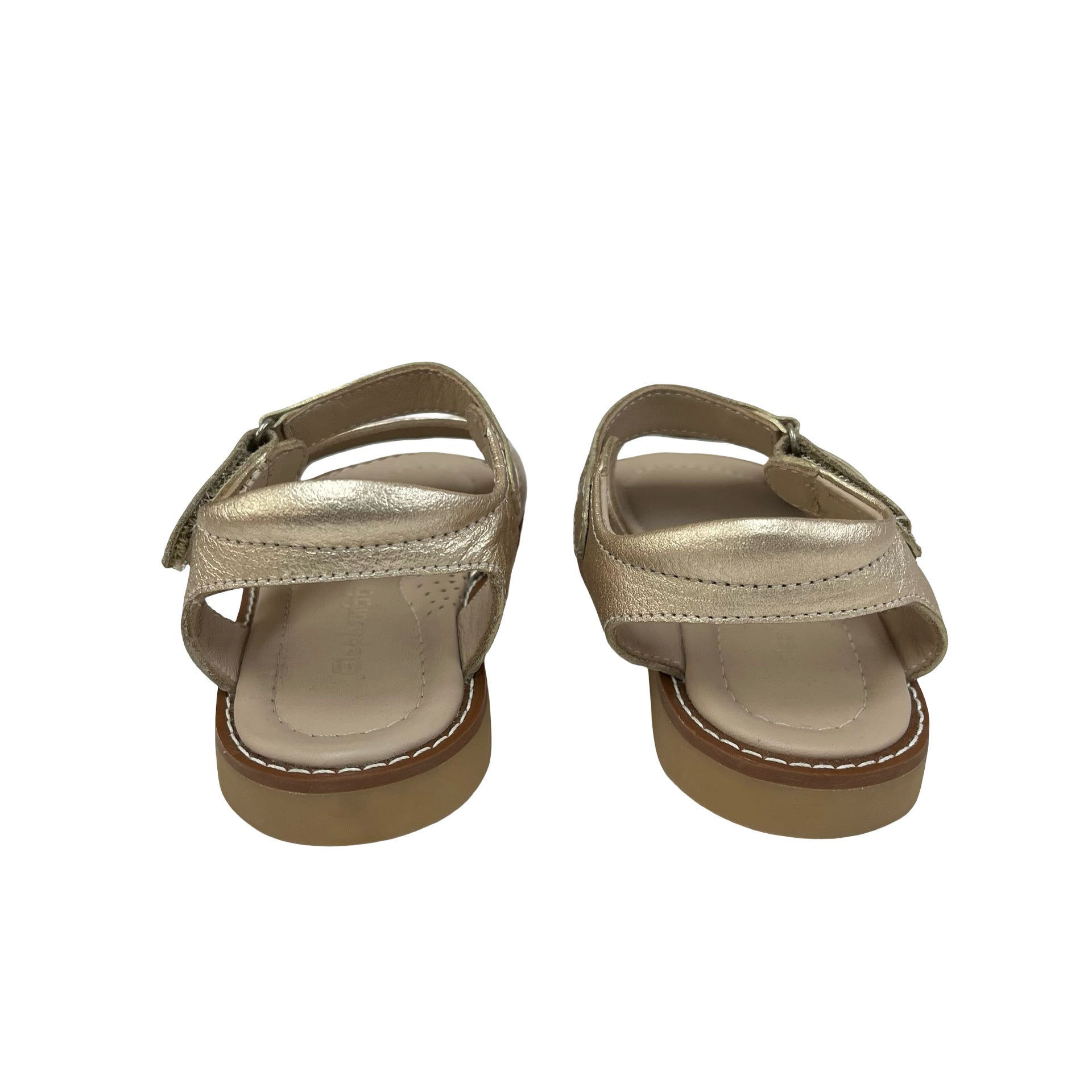 Elephantito Gold Sandals - Size 10