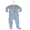 Magnetic Me Woodlands Print Velour Footed One-Piece - Size 9-12 Mo