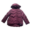 Catimini Dark Plum Hooded Winter Jacket - Size 8