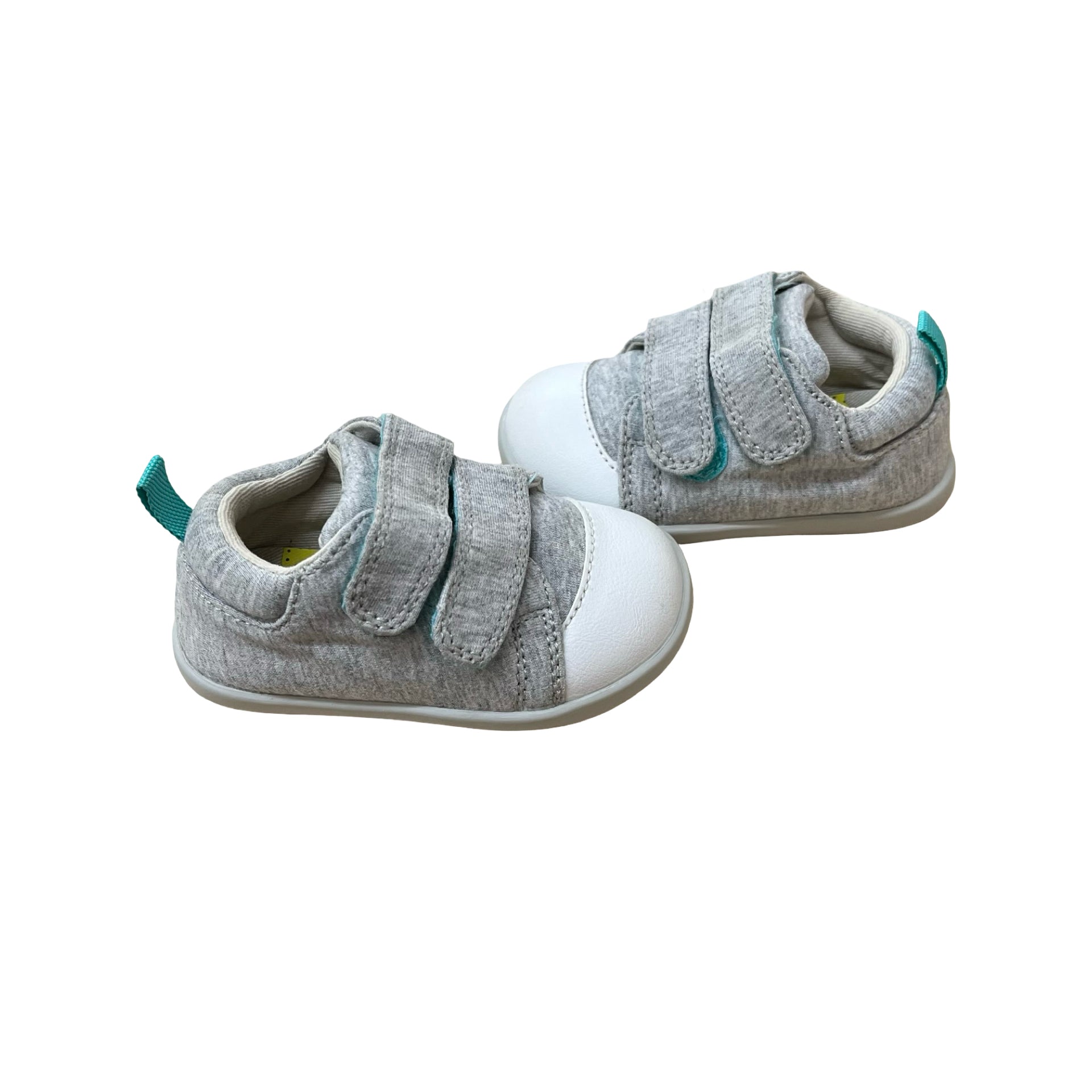 Ten Little 'Heather Gray First Walkers' Shoes in Box - Size 4.5