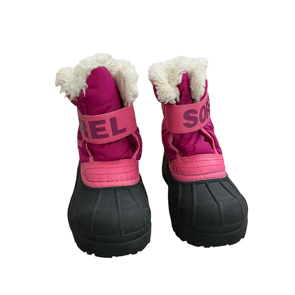 Sorel Pink Winter Boots - Size 10