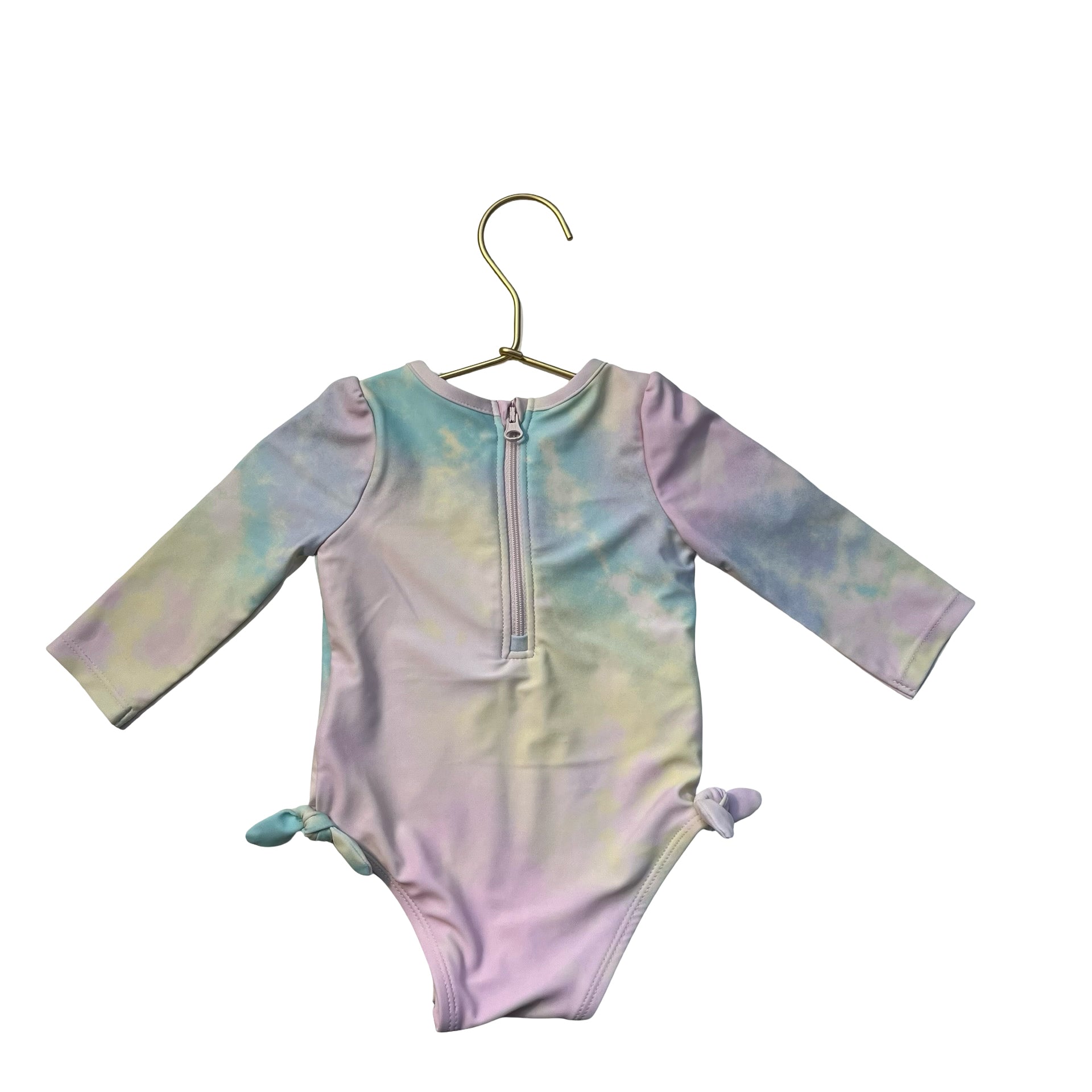Baby Gap Pastel Tie-Dye Swim Suit - Size 0-6 Mo