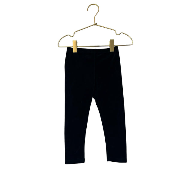 Splendid Black Velvet Leggings - Size 12-18 Mo