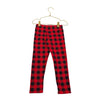 Carter's Fleece-Lined Red & Black Plaid Leggings - Size 4
