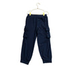 Children's Place Navy Ribbed Cargo Joggers - Size S 5-6