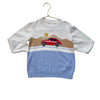 Janie and Jack Car on Horizon Sweater - Size 3