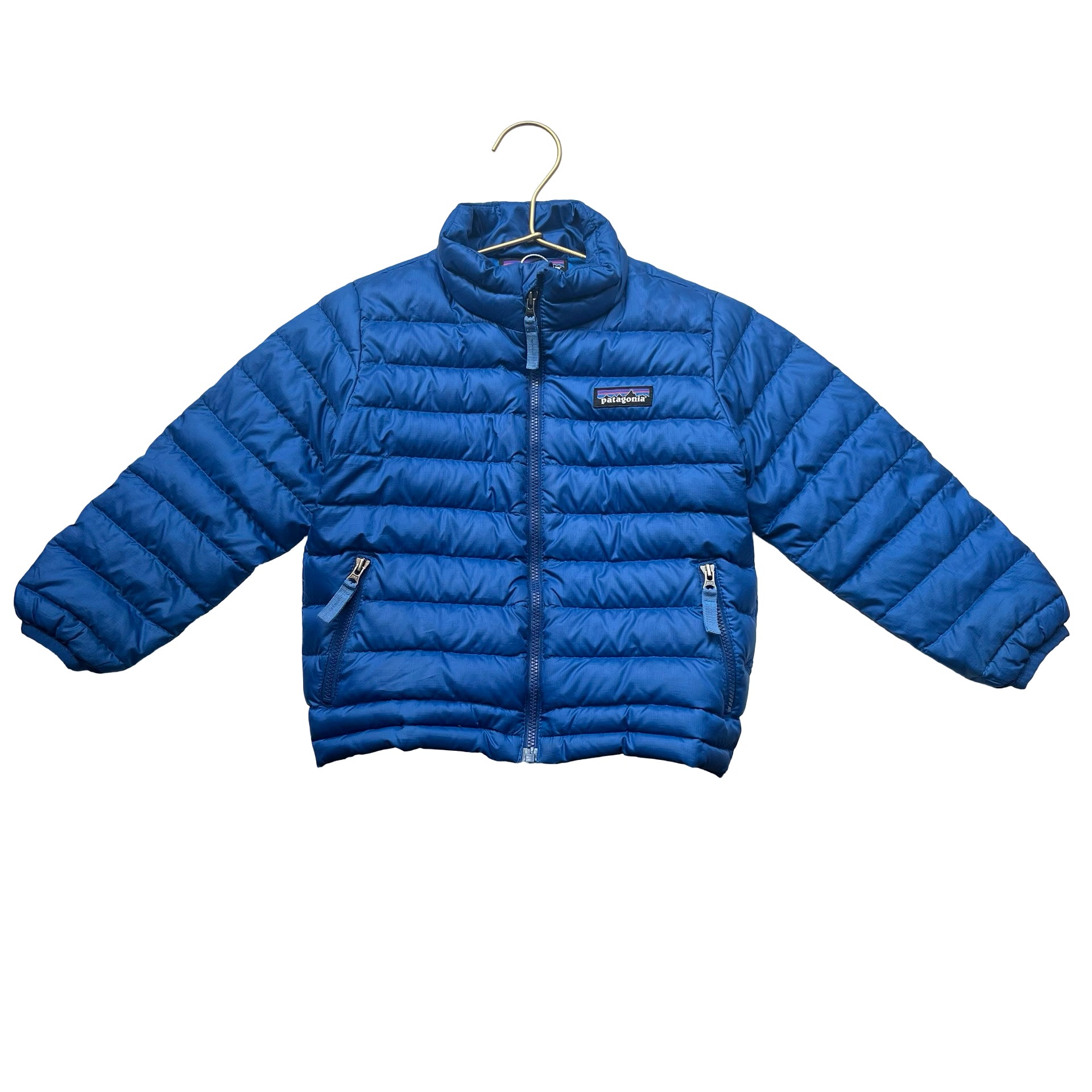 Patagonia Down Sweater Blue Jacket - Size 3T