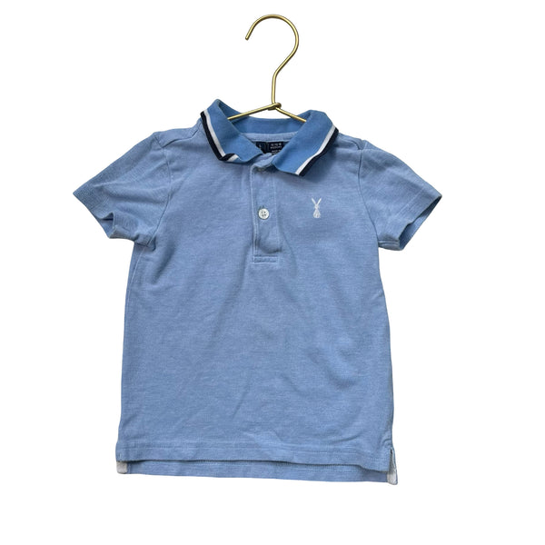 Janie and Jack Blue Polo Shirt - Size 12-18 Mo