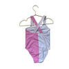 Disney Pink & White 'Mickey & Minnie' Swim Suit - Size 2T