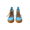 Mini Melissa Light Blue & Orange Boots - Sze 7