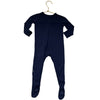 Kyte Navy Footed One-Piece PJs - Size 6-12 Mo