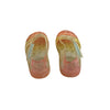 Baby Gap Pink, Yellow, Orange Ombre Sparkle Jelly Sandals - Size 8