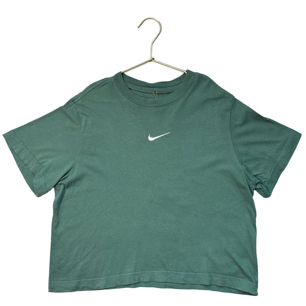 Nike Green Logo T-Shirt - Size M 10-12