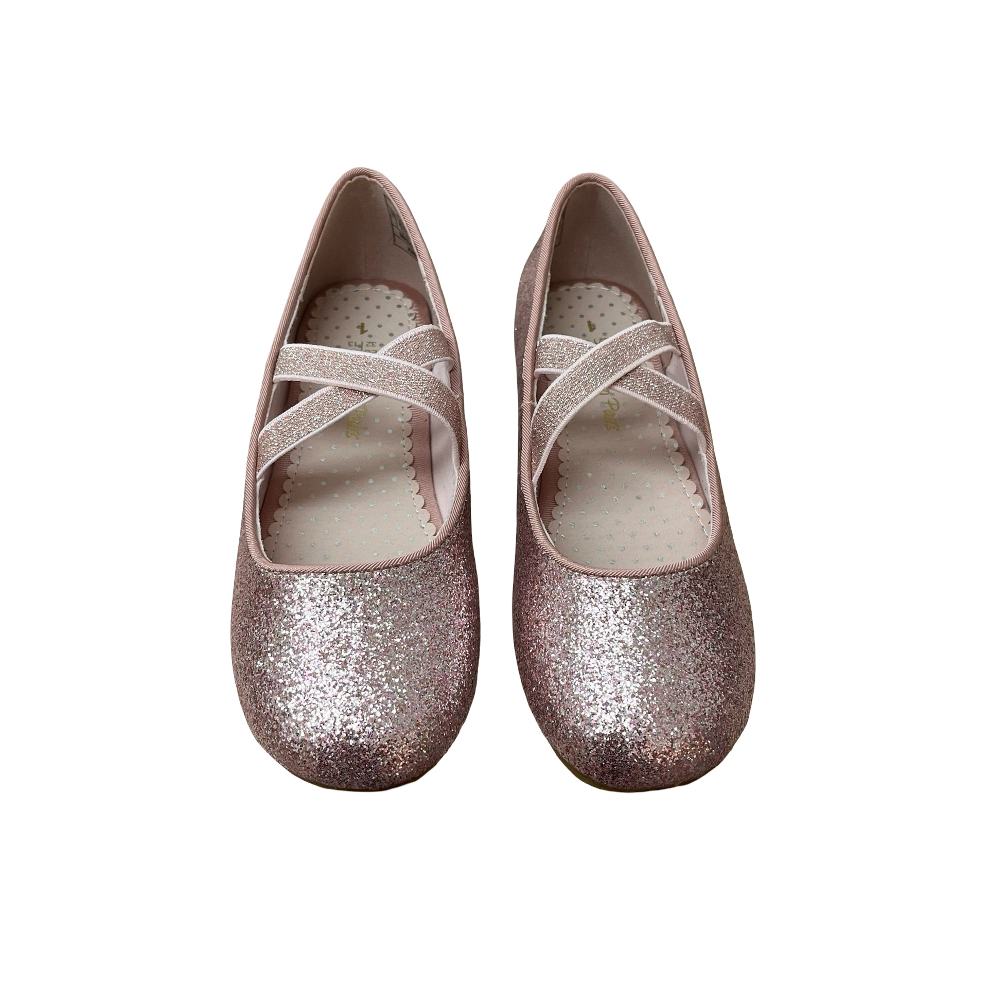 Dream Pairs Pink Sparkle Shoes New in Box - Size 1Y Big Kid