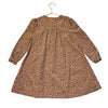 Mini Boden Brown Leopard Print Corduroy Dress - Size 6-7Y