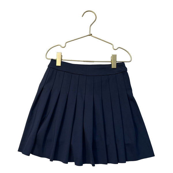 Zara Navy Pleated Athletic Skort Skirt - Size 9