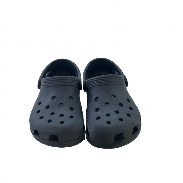 Crocs Navy Shoes - Size C9