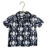 Baby Gap Navy & White Ikat Button Down Shirt - Size 12-18 Mo