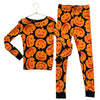Target Hide and Eek Black & Orange Pumpkin Print PJ Set - Size 8